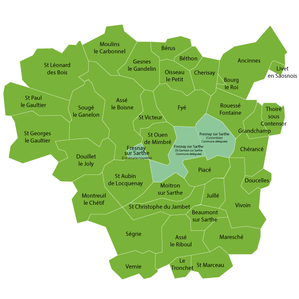 carte du territoire